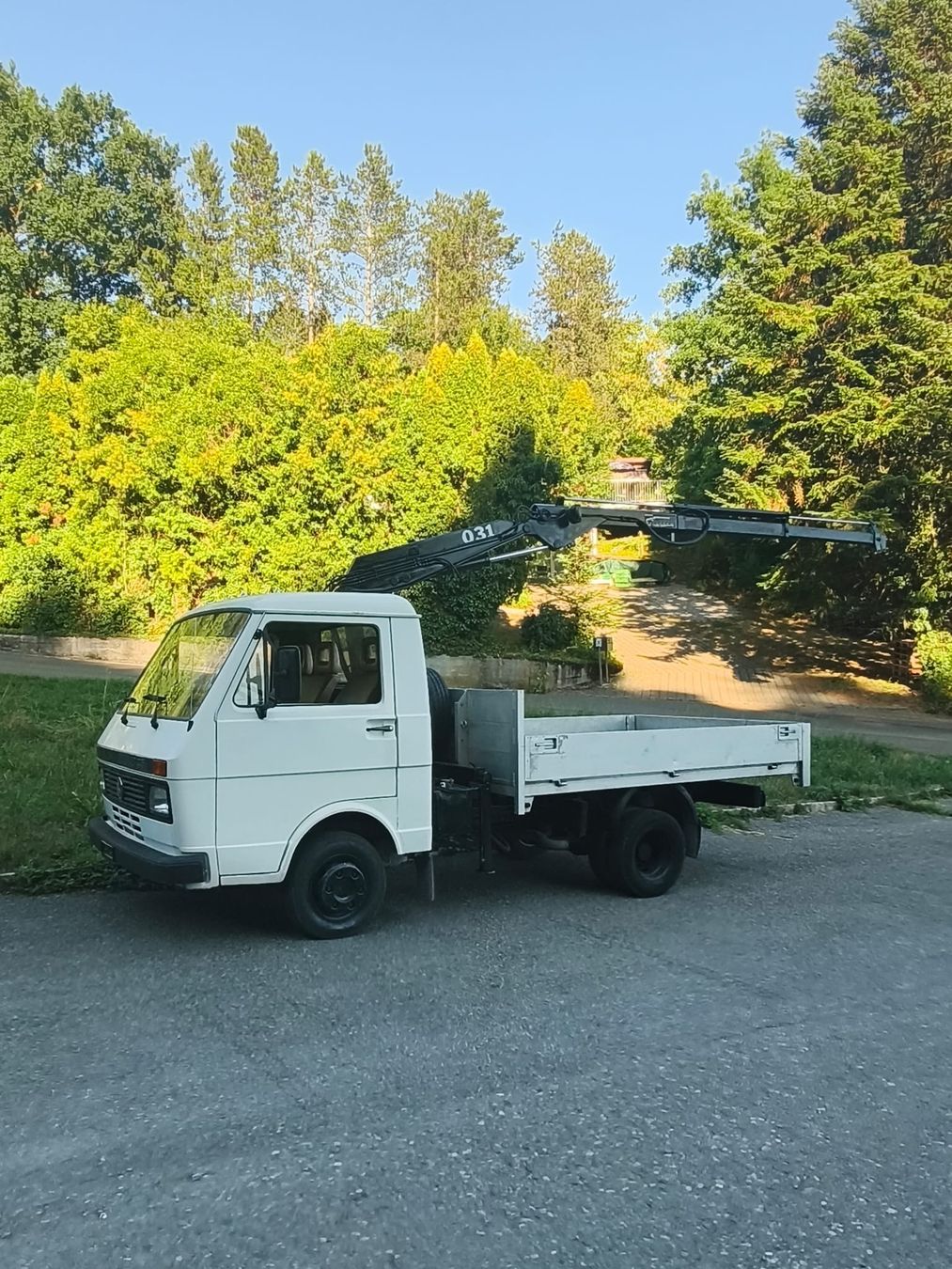 VW Véhicules utilitaires: VW LT-35 mit Kran – D'occasion à Schinznach-dorf par 66schnauzer