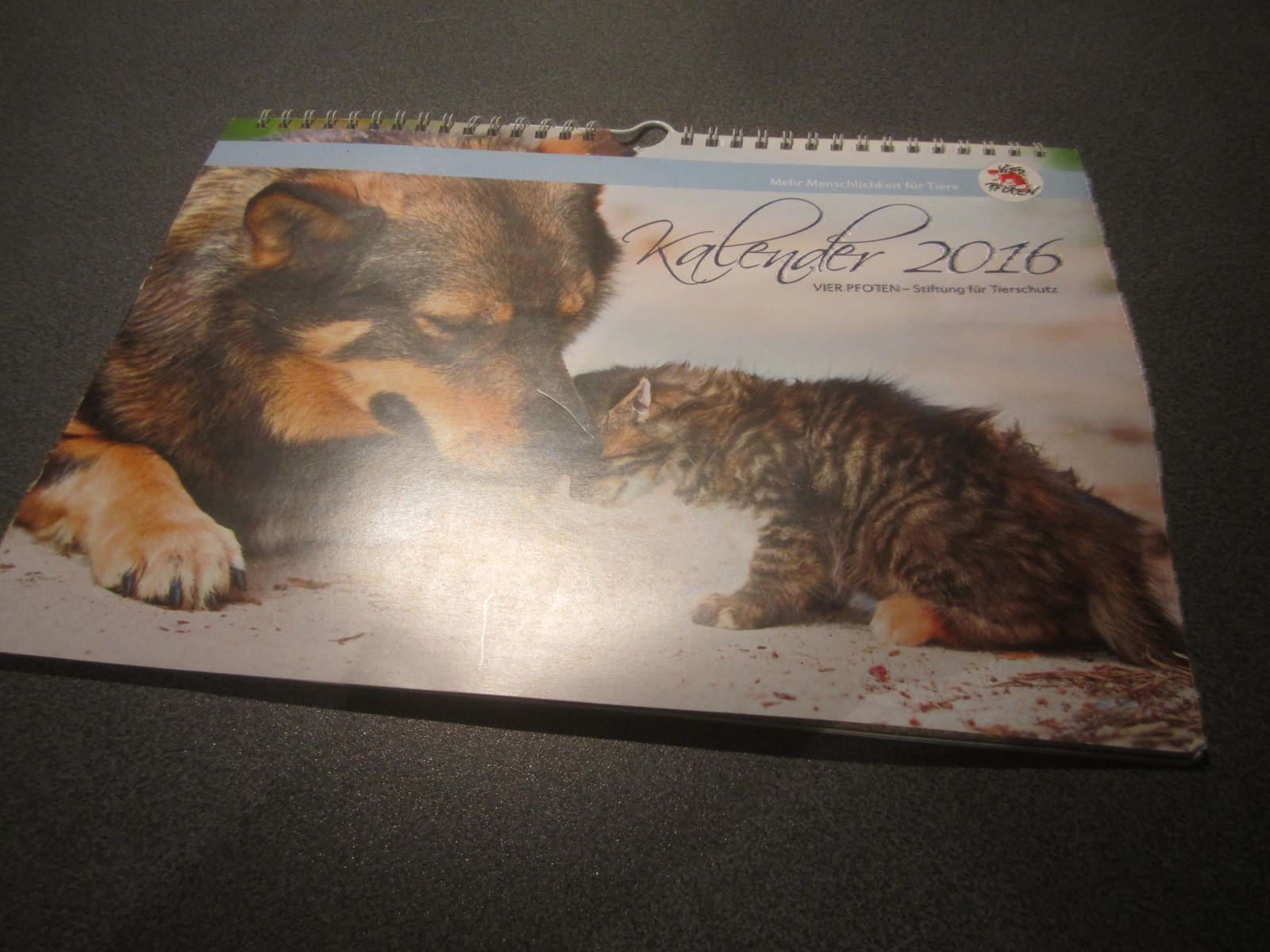 Calendriers: Tierbilderkalender 2016 – D'occasion à Zürich par Motzkuh