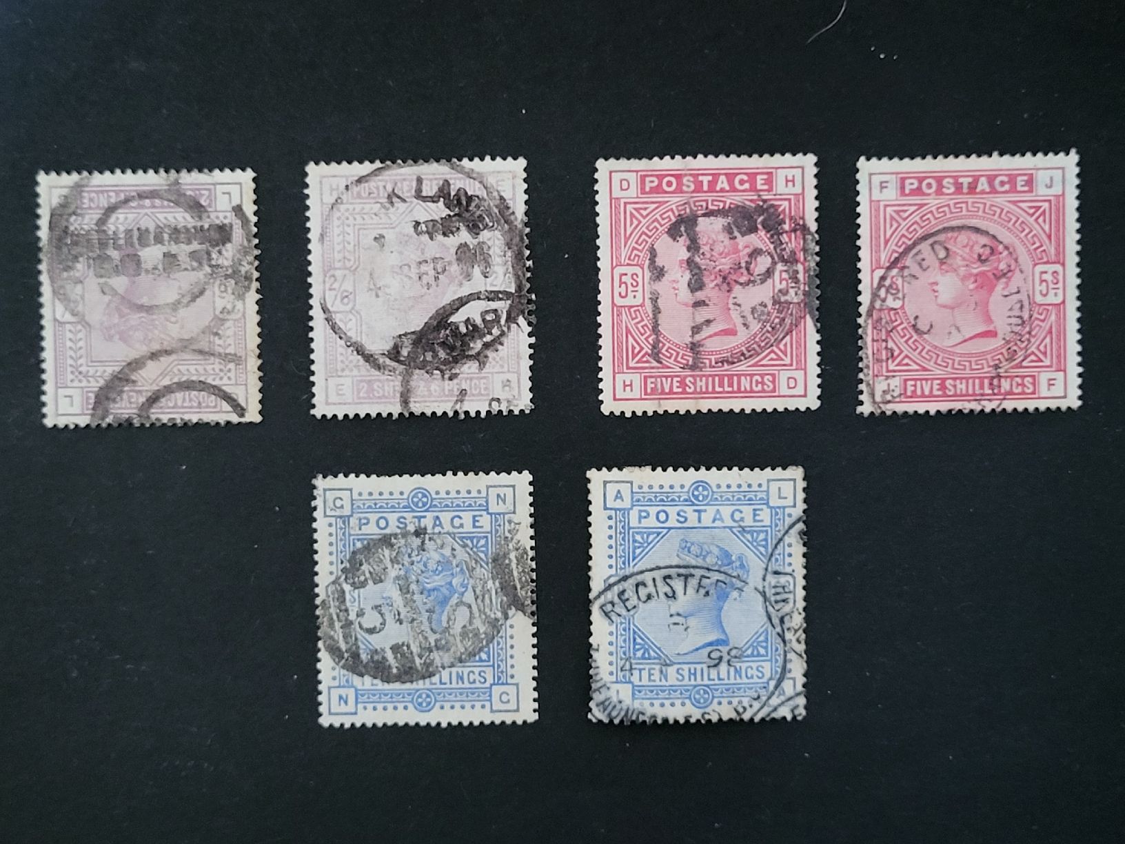 Tutti i francobolli: 1883/84, Königin Viktoria im Großformat – Usato da stäfa venduto da brandy66