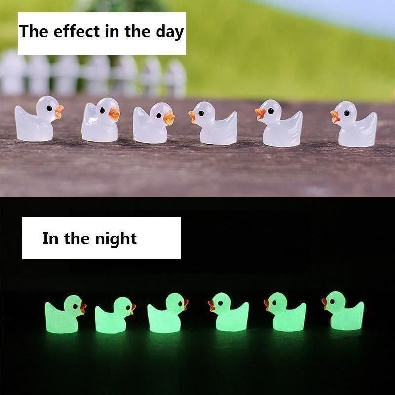 Tutte le decorazioni: 50 x fluoreszierende Mini-Ente – Nuovo e nell'imballaggio originale da Gurmels venduto da Swisspod