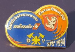 I520 - Pin Swissair Feuerwehr Kloten 94