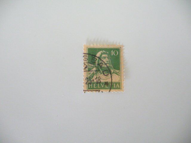 Tutti i francobolli: 1914-1933  Tellbrustbild  gestempelt – Usato da Kloten venduto da zimboida 4