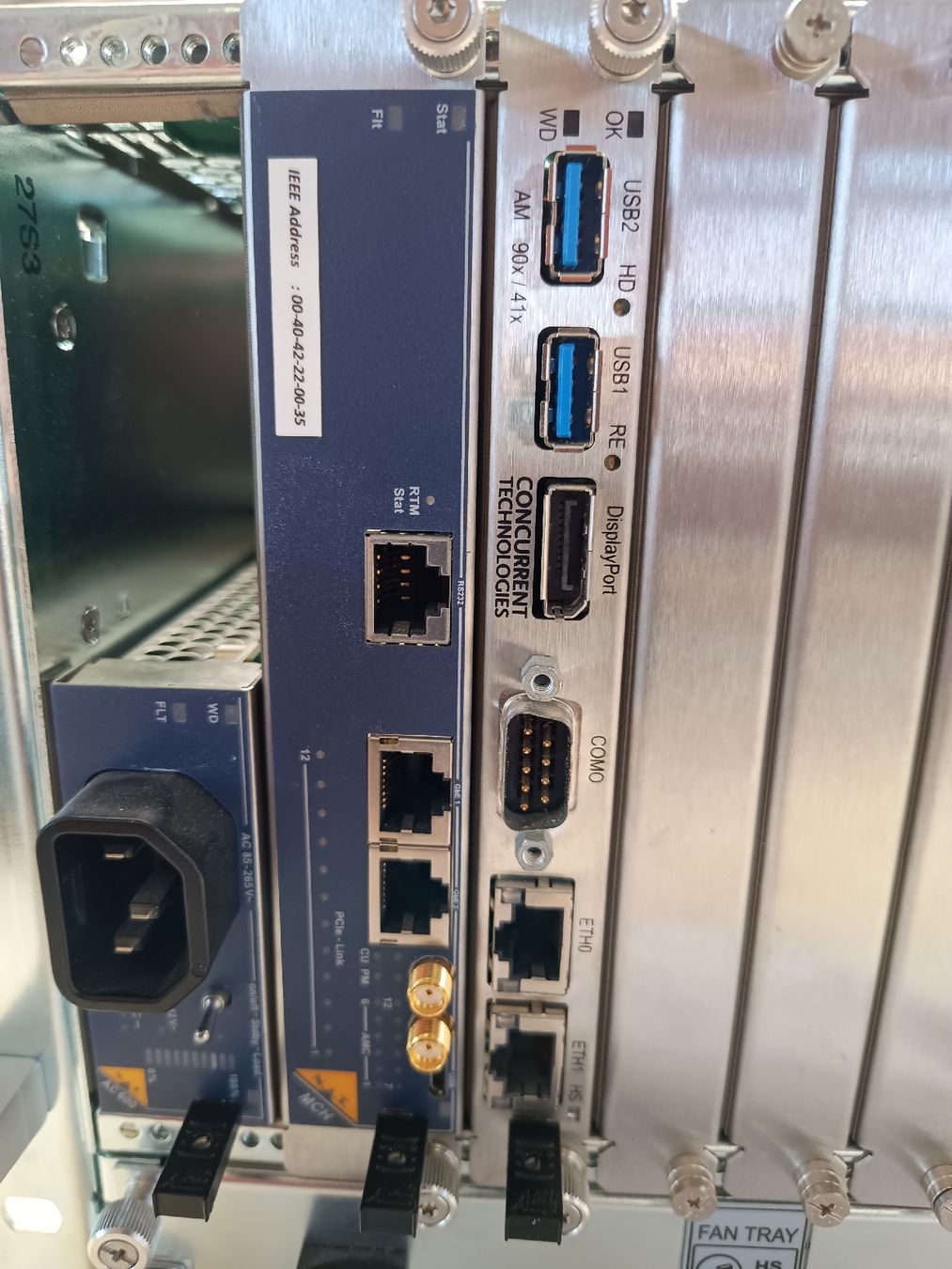 Elektronikbauteile: Power Bridge Computer MTCA-7S-PH1 6-Slot MTCA, als defekt – Defekt aus Döttingen von Schlei 1