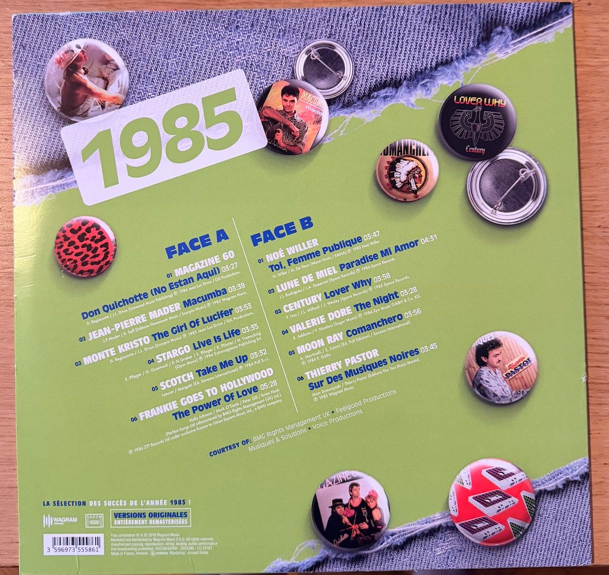 Dischi in vinile: Mes années 80 Vinyl 1985 – Usato da Lausanne venduto da davzic 1
