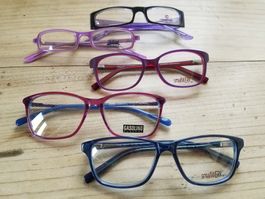 Lot 5 Brillen Gestelle vom Optiker Smallwerk Gasolino