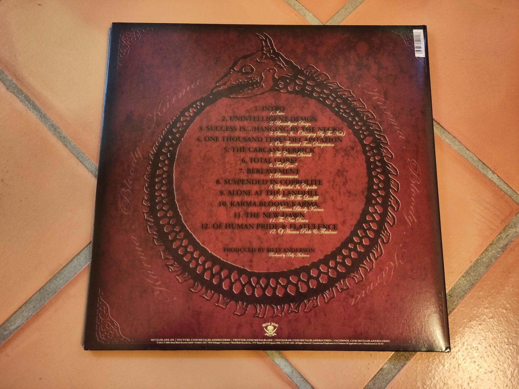 Schallplatten: Cattle Decapitation – Karma.Bloody.Karma – Gebraucht aus Wasterkingen von  2