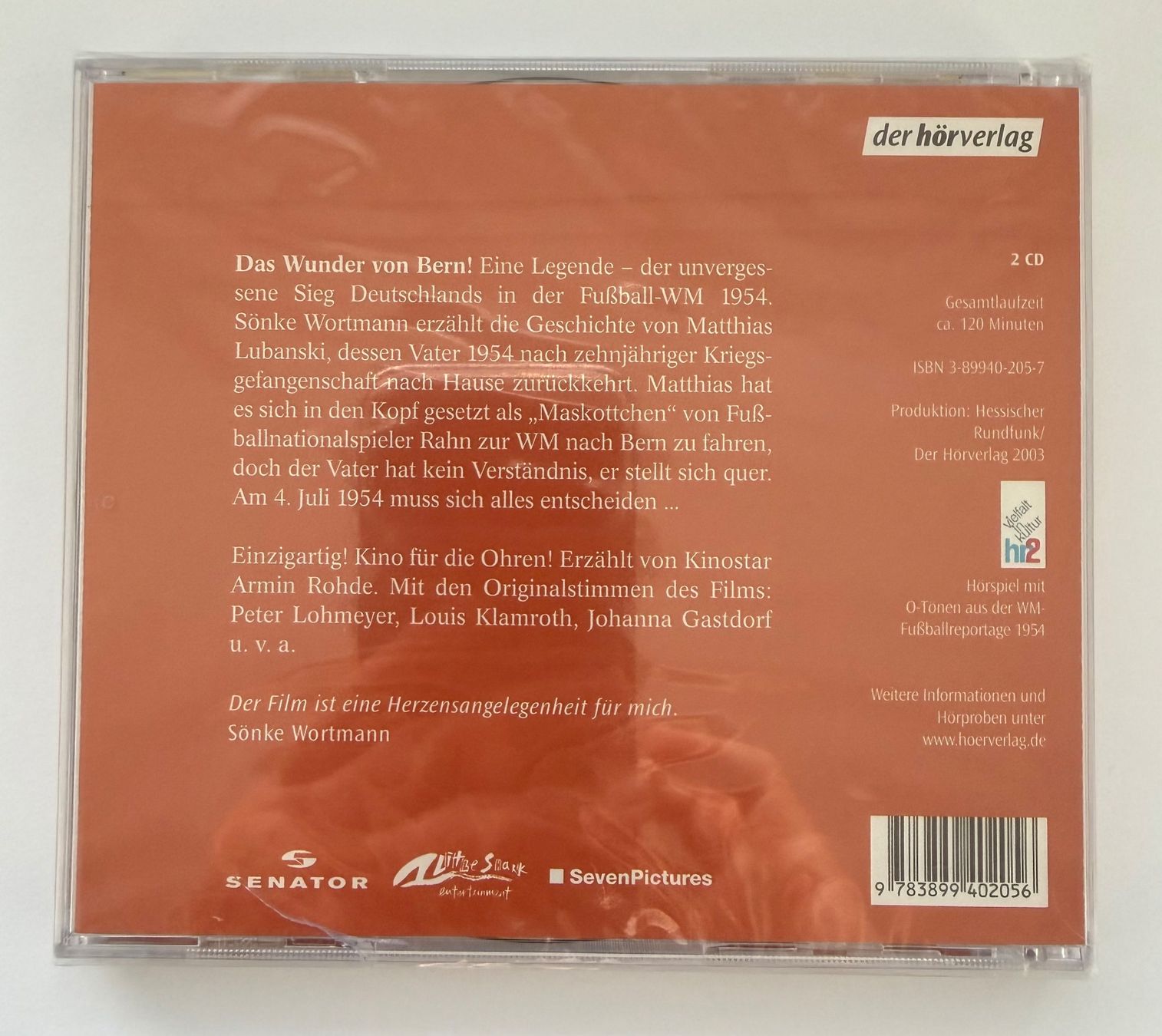 CD: Das Wunder von Bern neu OVP – Nuovo e nell'imballaggio originale da Basel venduto da Kanako 1