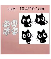 Neues Stanzschablonen-Set Katzen / Büsi