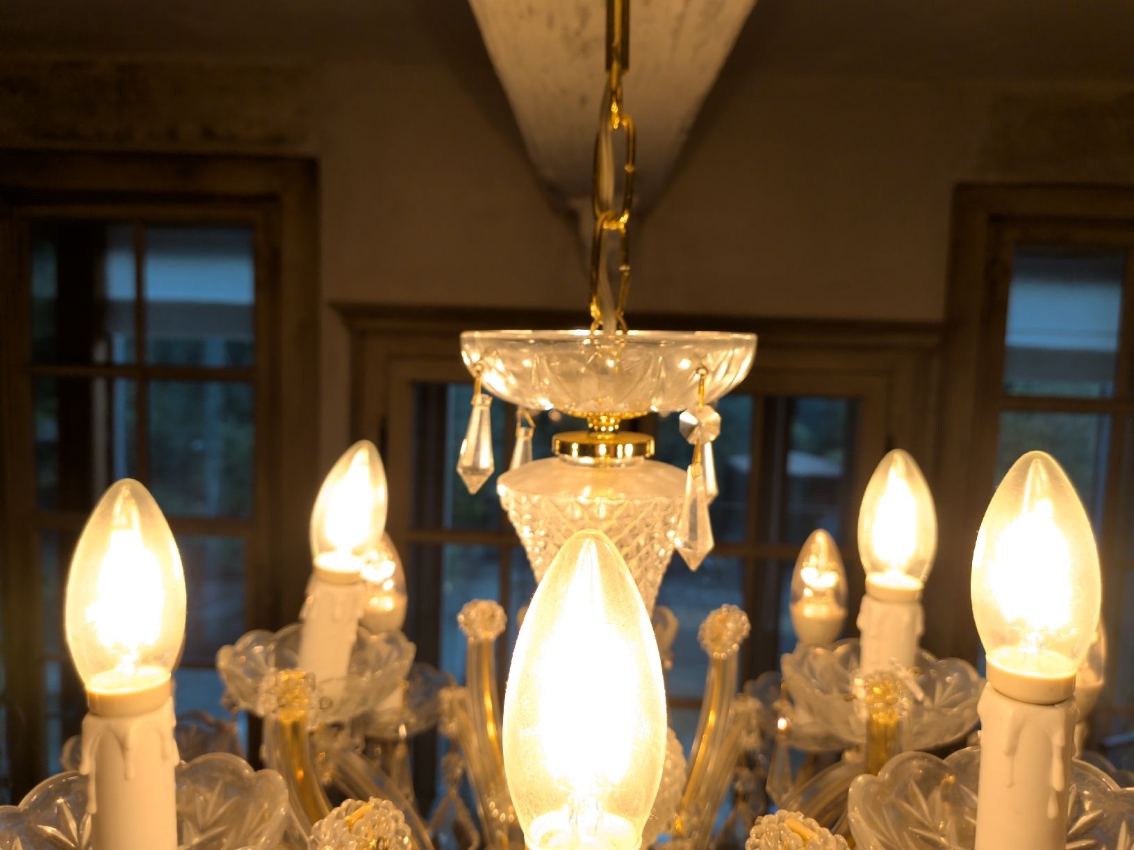 Lampadari & plafoniere: Kronleuchter mit 18 LED Lampen  – Usato da Dietfurt venduto da Subforce1853 9