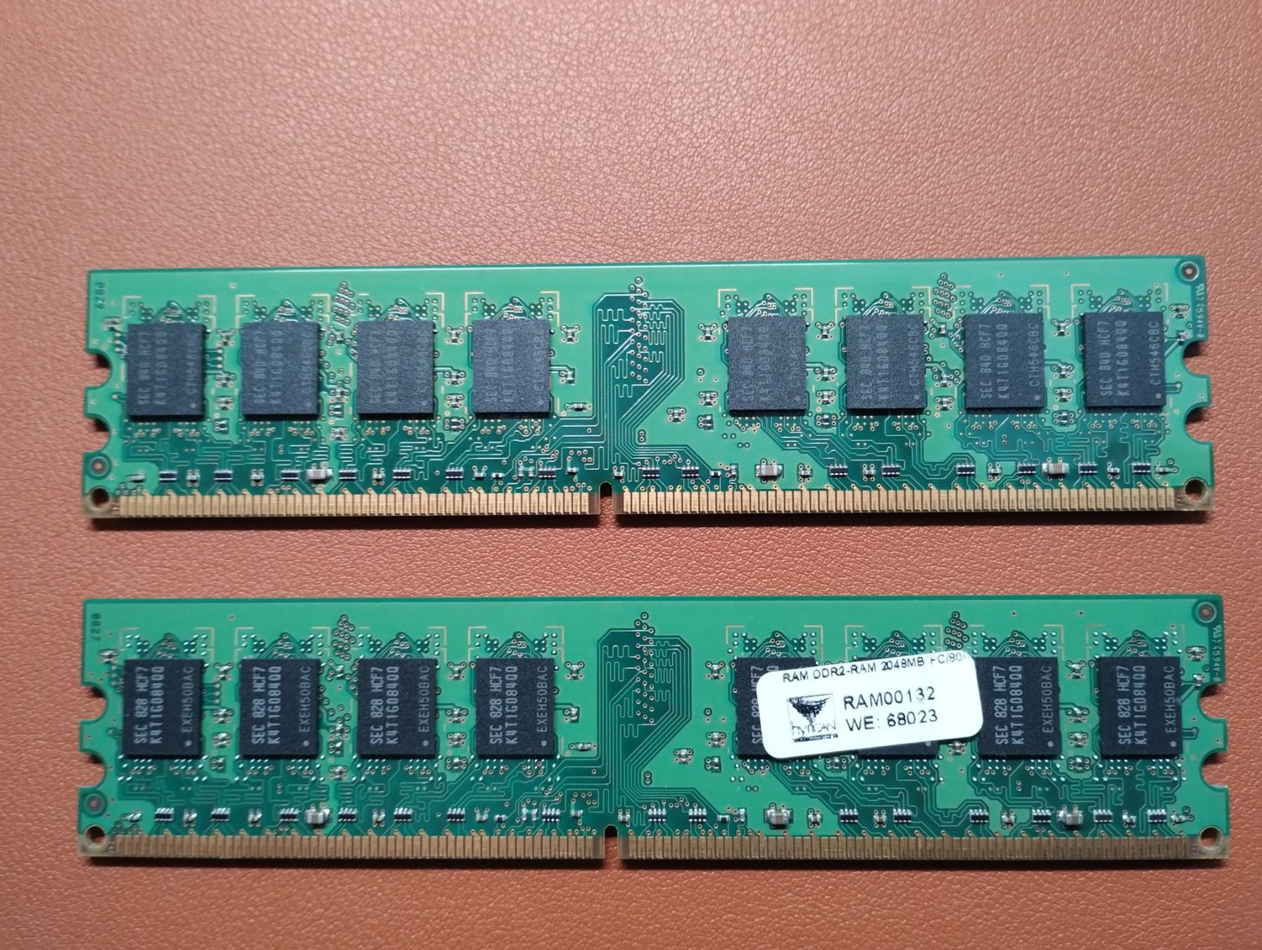 Samsung Memoria / RAM: 2x Samsung 2GB DDR2 RAM PC2-6400U 2 Stück – Usato da Weisslingen venduto da Dmusikus 1