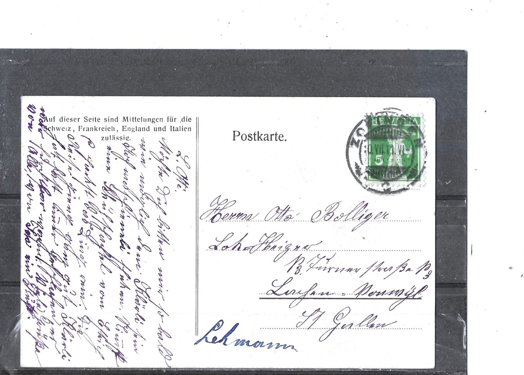 Cartes postales: AG  Zofingen 1911 Kirchplatz – D'occasion à Schocherswil par Wilare 1