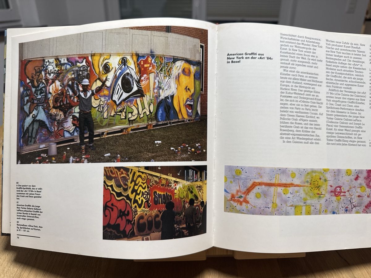 Libri: Graffiti-Buch "Wilde Bilder" Kunst der 80er - Selten! – Usato da Kestenholz venduto da smsale23 7
