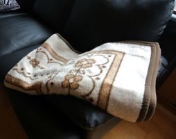 Original 70er Jahre Sofa - Kuscheldecke ZOEPPRITZ 185 x 145