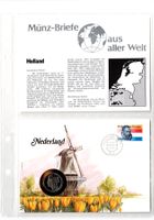 Holland_1984_Münzbrief mit Beschreibung