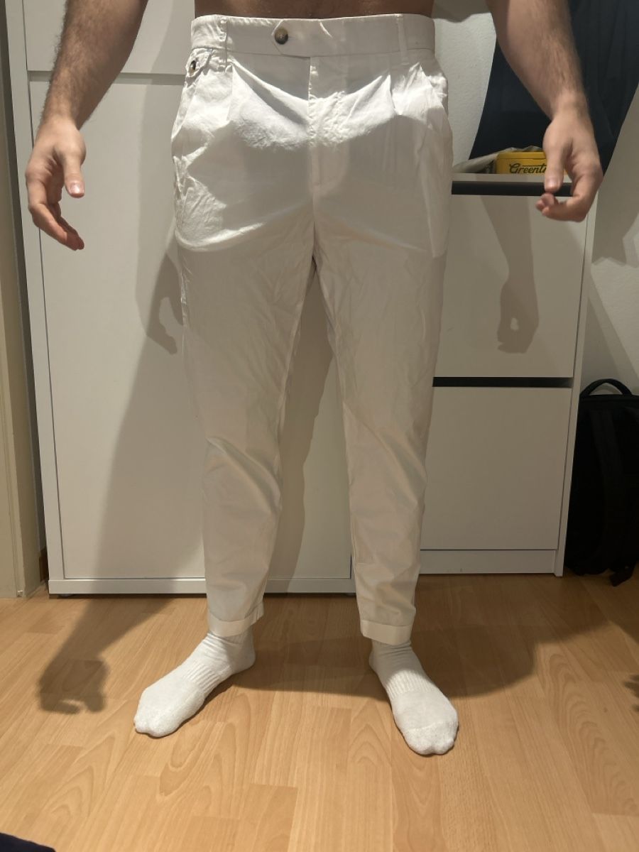 Pantaloni: White trousers – Nuovo (secondo la descrizione) da Zürich venduto da pil_9sh9