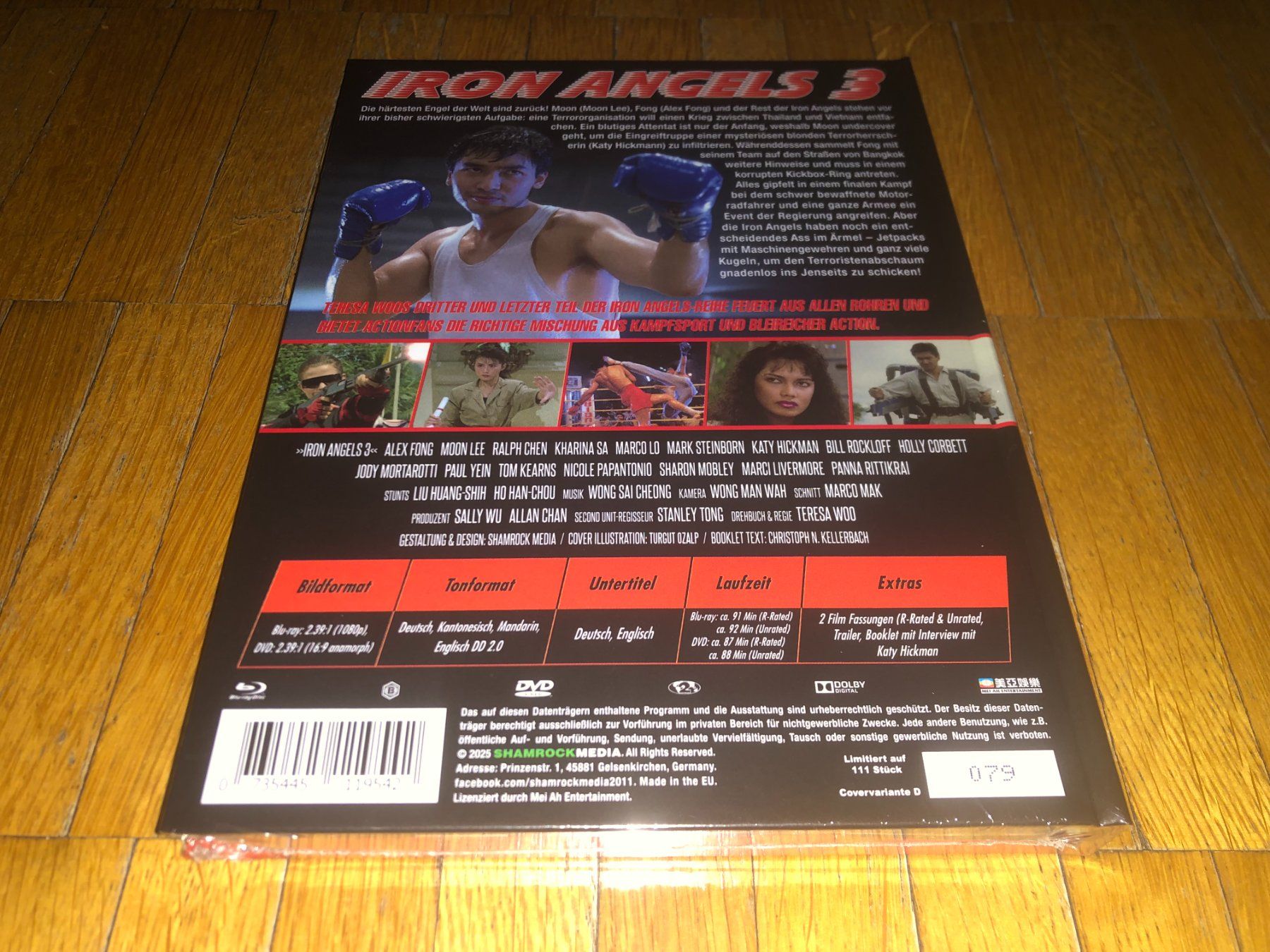Tutti i DVDs: Iron Angels 3 - MEDIABOOK - D - UNCUT – Nuovo e nell'imballaggio originale da Basel venduto da havsok 1