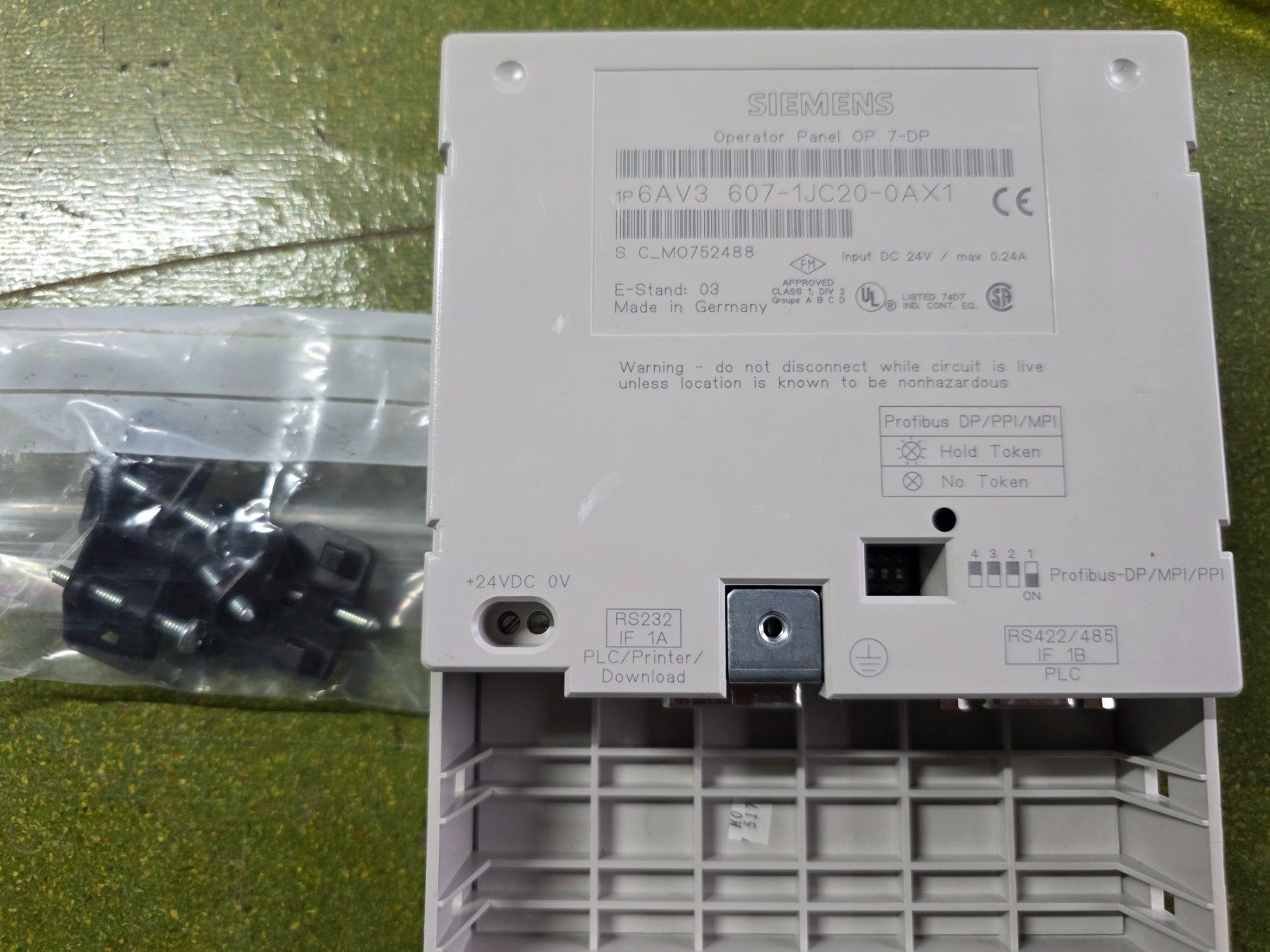Siemens Elektronikbauteile: Siemens Simatic OP7-DP Panel Display – Gebraucht aus Staufen von Perskin 1