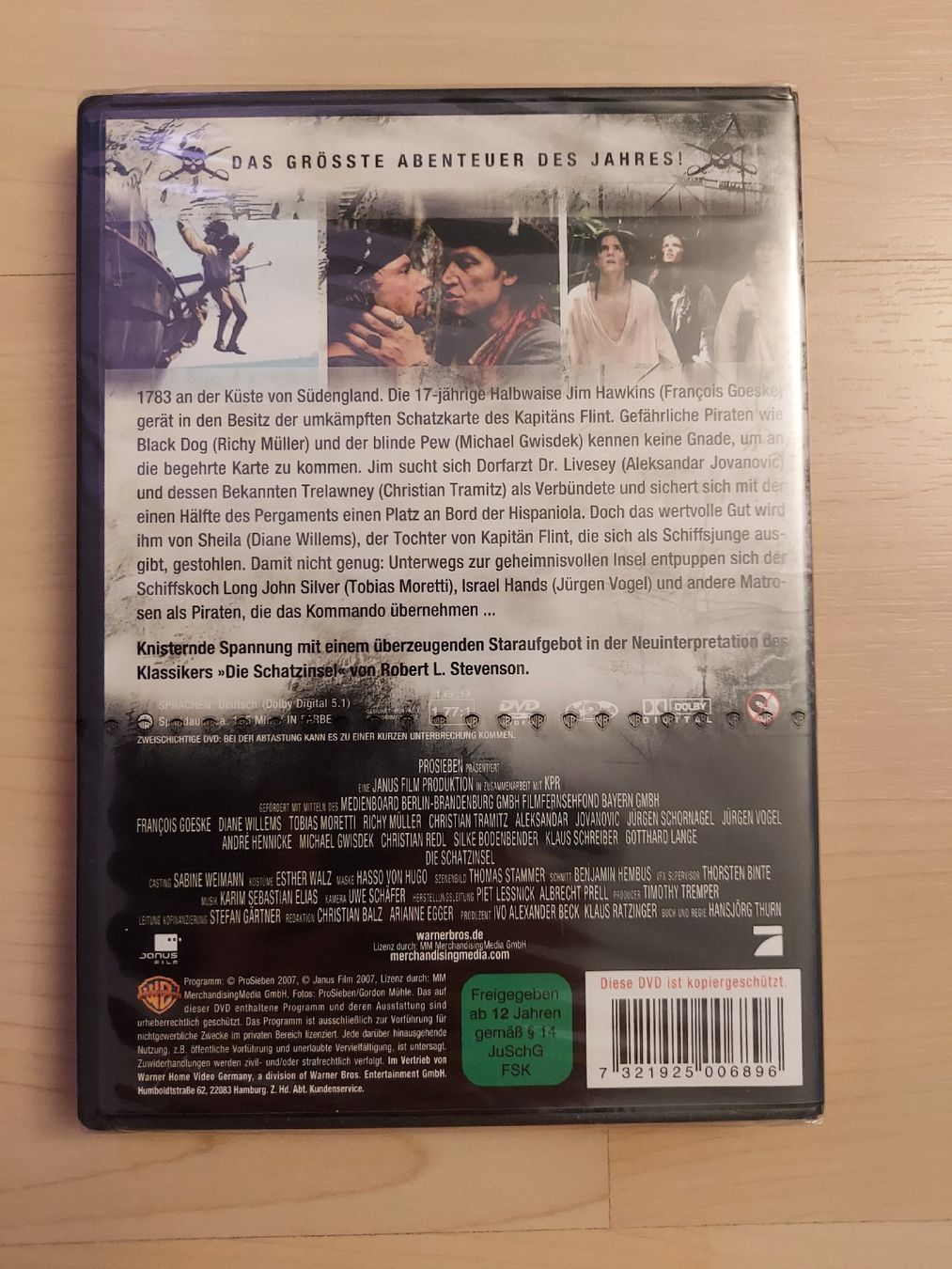Tous les DVDs: Die Schatzinsel (Orginalverpackt) – Neuf avec emballage d'origine à Kölliken par arwen6 1