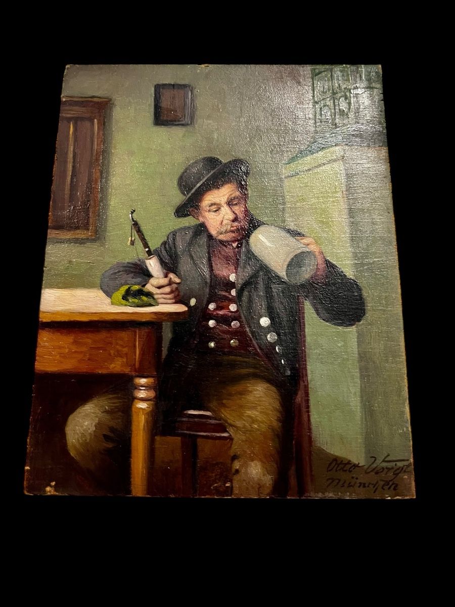 Dipinti: Otto Voigt - Öl auf Holz – Usato da Ottikon venduto da san_w99n 2