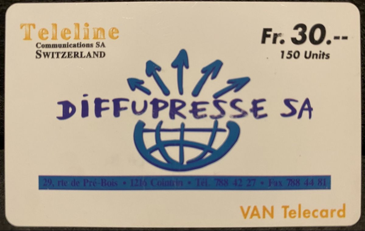 Telefon- & Taxkarten: Teleline – Gebraucht aus Lausanne von babacard10