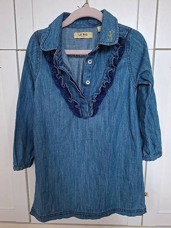 Le Big Jeans Kleid Mädchen Gr.98/104