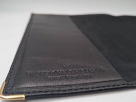 ⚜️ Rare Étui Répertoire Vacheron Constantin en Cuir Noir