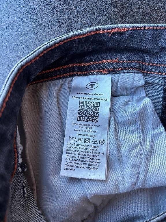 Jeans: Männerhose Tom Tailer – Usato da Meikirch venduto da Fabs203 1