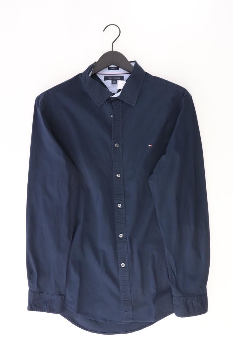 Chemises: Tommy Hilfiger Langarmhemd Gr. XL blau – D'occasion à Neustadt an der Waldnaab par SecondLifeFashion