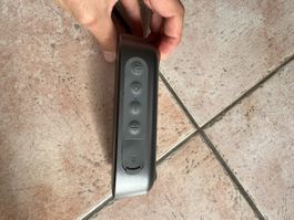 Portable Bluetooth Speaker Grey Like New Condition