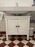 HEMNES Wash-basin base cabinet w 2 doors, white