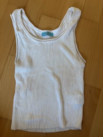 Weisses, glitzer Top, grösse S