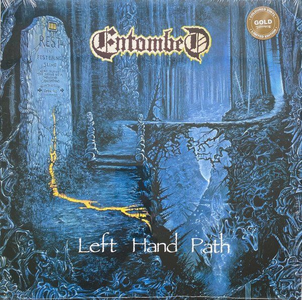 Dischi in vinile: ENTOMBED Left hand path LP GOLD 2022 – Nuovo e nell'imballaggio originale da Solothurn venduto da the_real_faetze