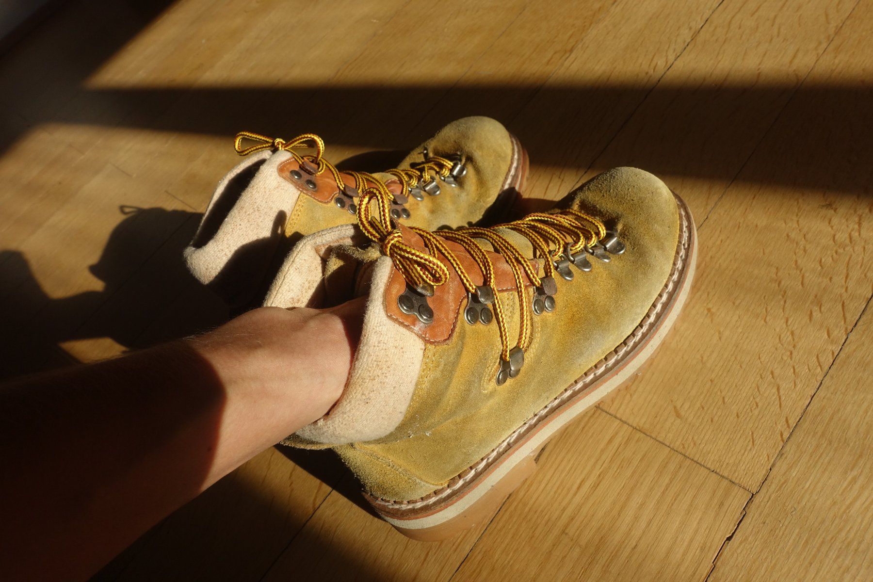 Scarpe da donna: Winterschuhe aus Leder – Usato da Bern venduto da amylim