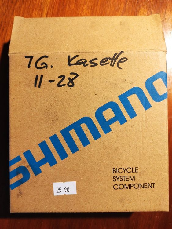 Shimano CS-HG30-1 /-Fach Kassette 11-28T NOS (Neu und originalverpackt ...