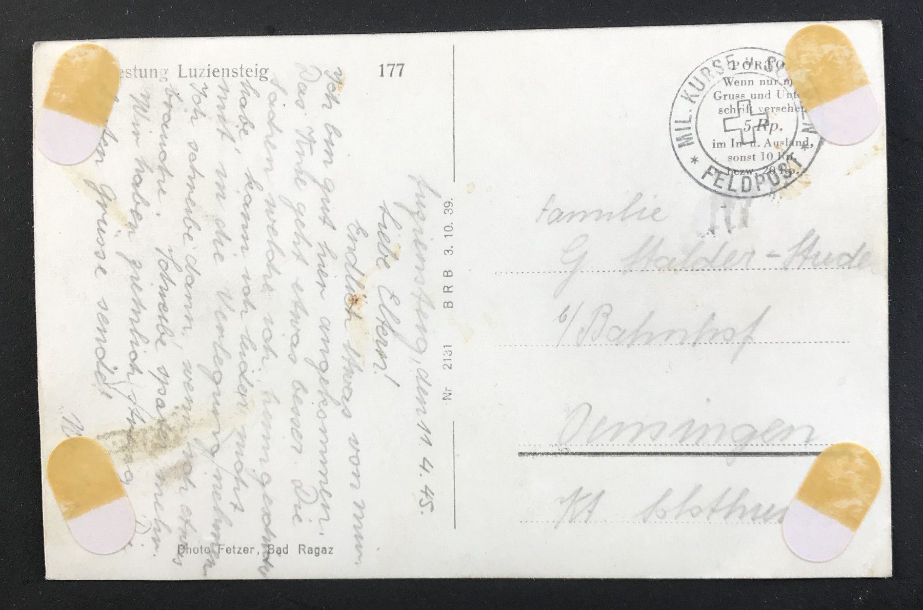 Cartes postales: ANSICHTSKARTE – D'occasion à Ostermundigen par wini63 1