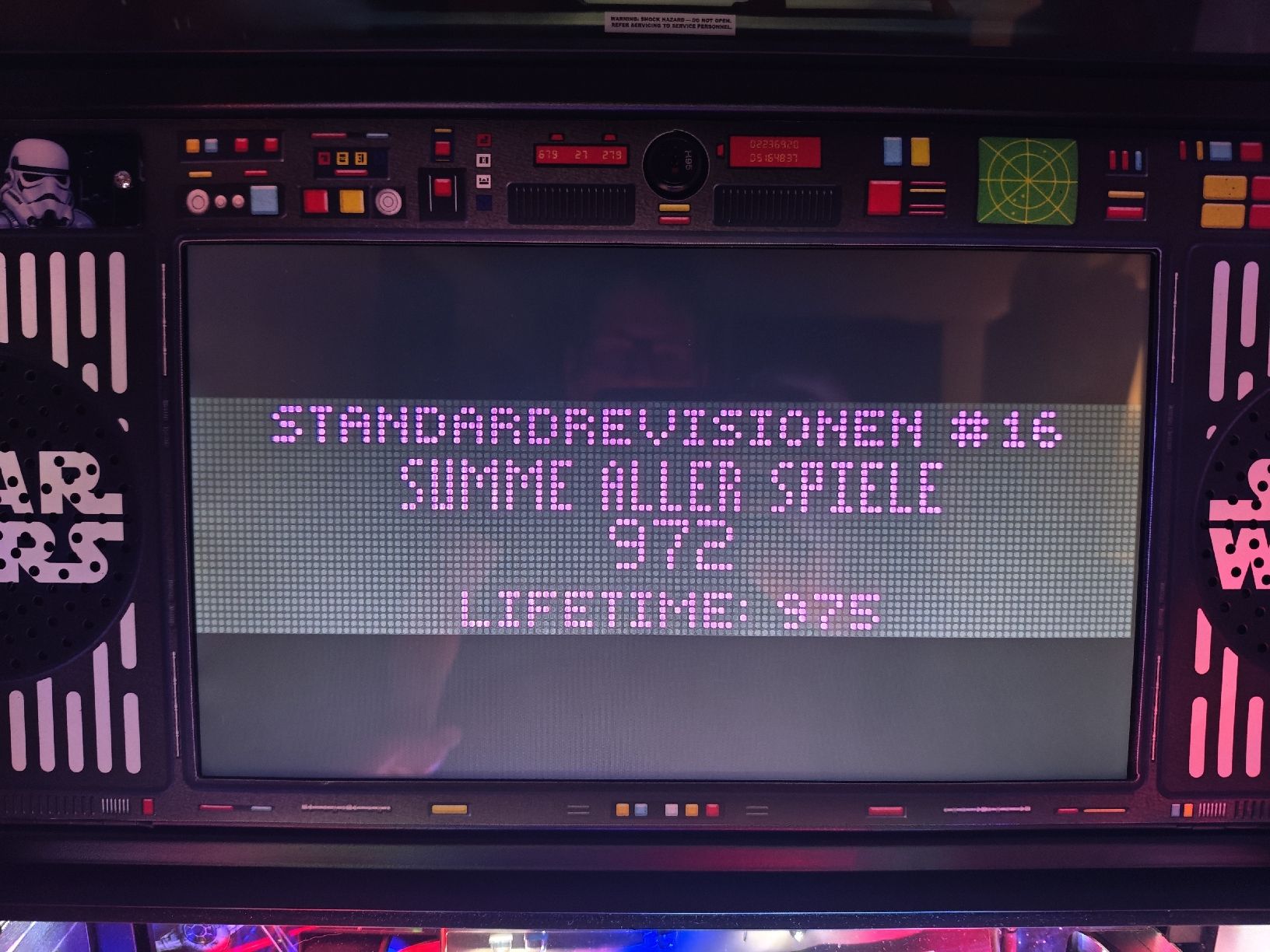 Stern Pinball Flipper: Stern Star Wars Premium Flipperkasten – Usato da Stetten AG venduto da marco_09 5