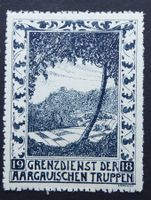 Soldatenmarken - 1.WK - Aarg. Grenztruppen - Wi 4.Div 37- **