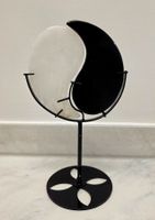 Yin Yang Bergkristall-Obsidian B 400g