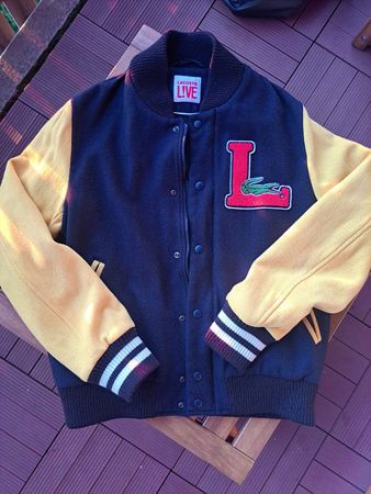 Lacoste LIVE! College Jacke, Wolle, Grösse48