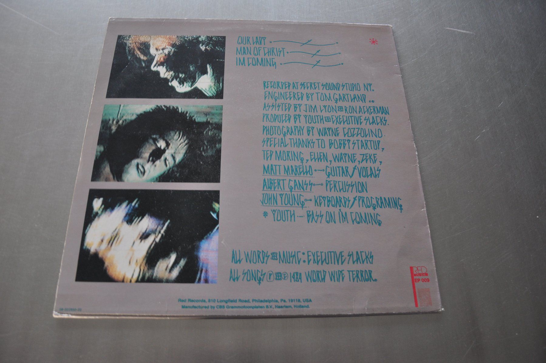 Vinyles: EXECUTIVE SLACKS 12 OUR LADY - ELECTRO-INDUS – D'occasion à Sion par jaipur1401 1