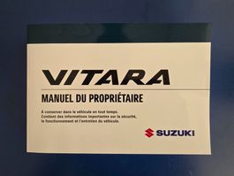 Manuel du Propriètaire Suzuki Vitara 2025