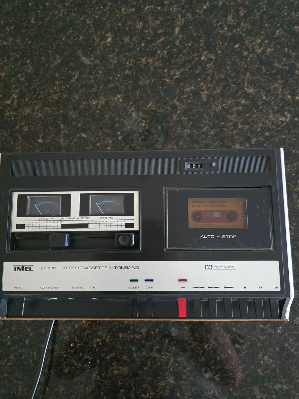 Enregistreurs: Kassettenrecorder Intel CD 2103 – D'occasion à Rombach par skywest2014