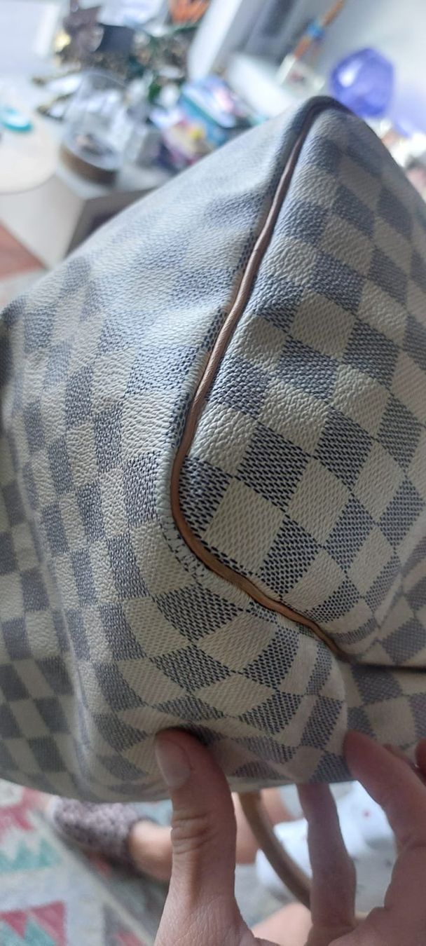 Louis Vuitton Borse da donna: borsa Louise Vuitton Speedy Azur – Usato da Minusio venduto da pensino 9