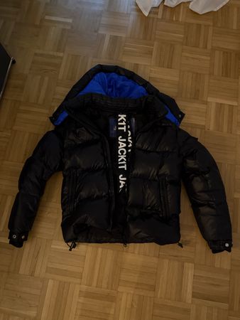 Steppjacke Jackett schwarz Grösse M guter Zustand