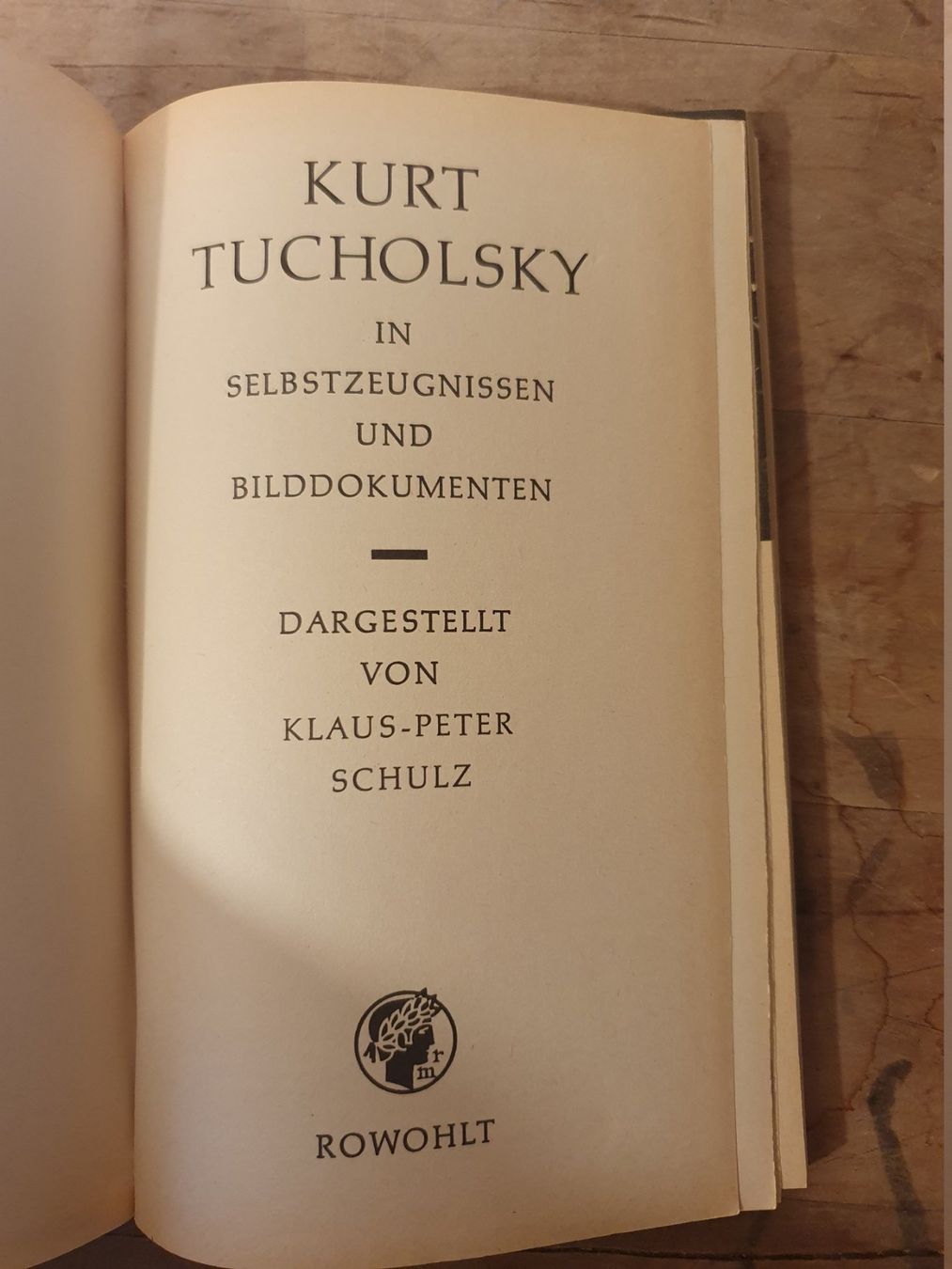 Libri: Kurt Kucholsky RoRoRo – Usato da Zürich venduto da loosebone 1