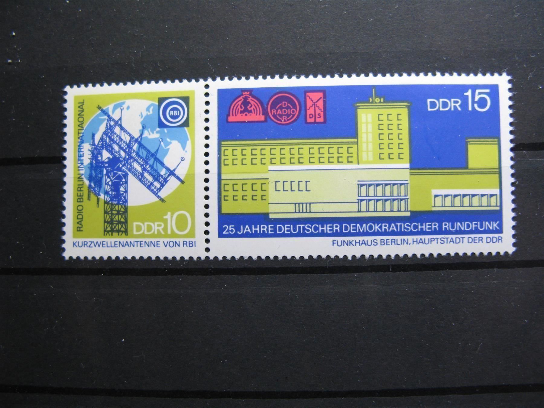 Tutti i francobolli: DDR 1970 DDR Rundfunk  ** – Usato da Wil SG venduto da fva01