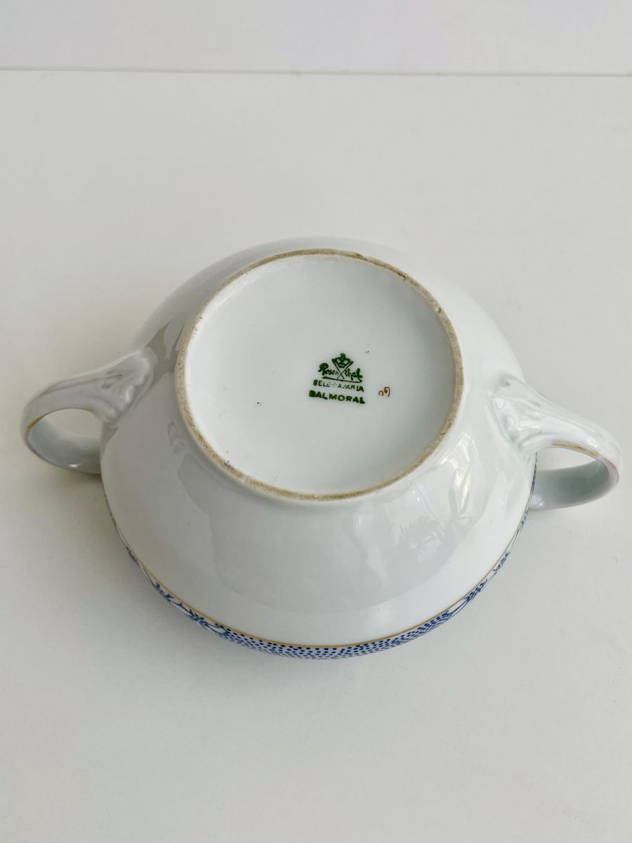 Rosenthal Set di piatti: Set pichet et sucrier Rosenthal, décor bleu fleuri – Usato da Genève venduto da mar_nd6c 4