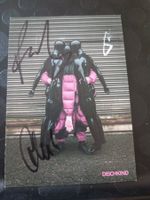 Deichkind - handsignierte Autogrammkarte