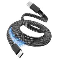 Magnetisch aufwickelndes USB-C auf USB-C Kabel, 1.5m, NEU