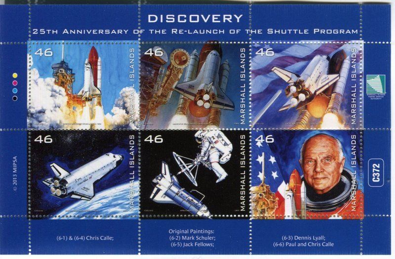 Alle Briefmarken: Block "Space Shuttle". Marshallinseln – Neu und originalverpackt aus Basel von Butsch5
